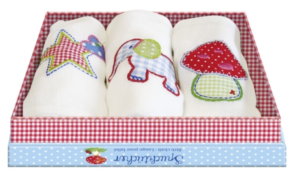 Die Spiegelburg Spucktücher 3er Set BabyGlück
