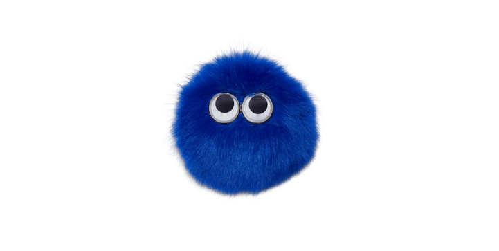 ergobag Flausch-Klettie Blau