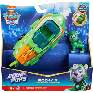 Paw Patrol Aqua Pups Basic Vehicles Rocky