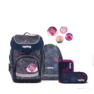 ergobag cubo Schulranzen Set Bärlaxy - 01510-90110-10