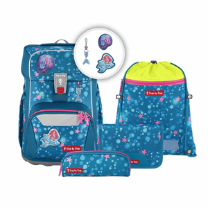 Step by Step GIANT Schulranzen-Set "Mermaid Lola" 5-teilig