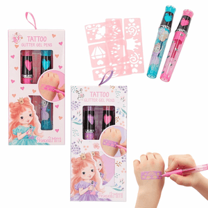 Princess Mimi Tattoo Glitzer Gelstifte Rosa oder Lila