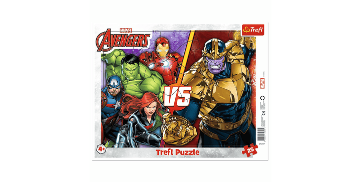 Trefl Rahmen-Puzzle 25 Teile - Avengers