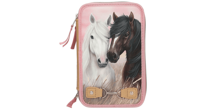 Miss Melody 3 Fach Federtasche DUSTY ROSE