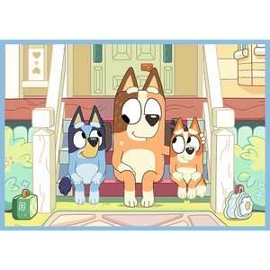 Trefl 4 in 1 Puzzle - Bluey
