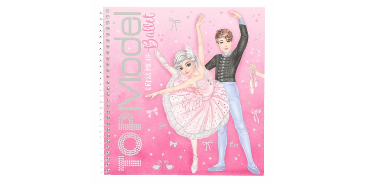 TOPModel Dress Me Up Stickerbuch BALLET - Ben und Lene