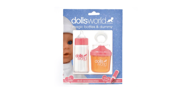 Dolls World Magisches Milchfläschchen-Set