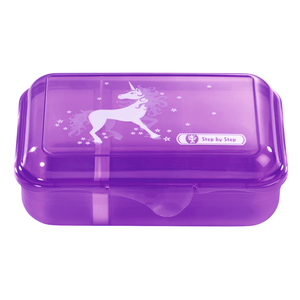 Step by Step Lunchbox "Unicorn", Flieder