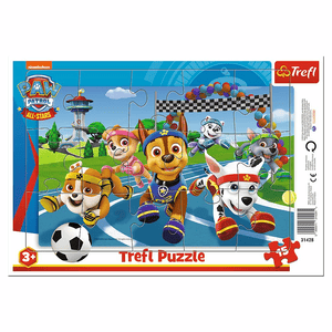 Trefl Rahmen-Puzzle 15 Teile -  Paw Patrol