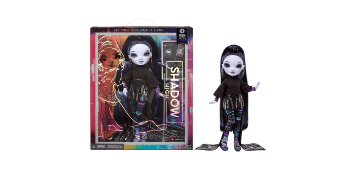 Rainbow High Shadow High Reina “Glitch” Crowne - Midnight Fashion Doll