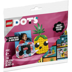 LEGO® DOTS 30560 Ananas Fotohalter & Mini-Tafel