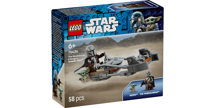LEGO® Star Wars™ 75436 Der Mandalorianer und Grogu auf ihrem Speeder Bike™