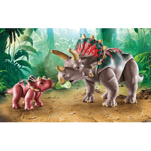 71821 Triceratops mit Jungtier - Playmobil
