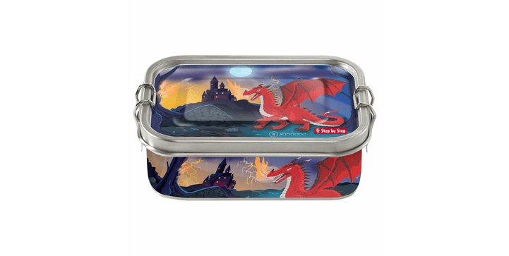 Step by Step Edelstahl-Lunchbox Dragon Drako