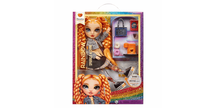 Rainbow High Sparkle & Shine - Clementine (Orange)