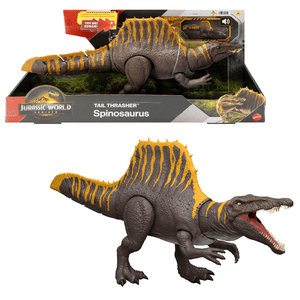 Jurassic World Rebirth Tail Thrasher Spinosaurus-Actionfigur