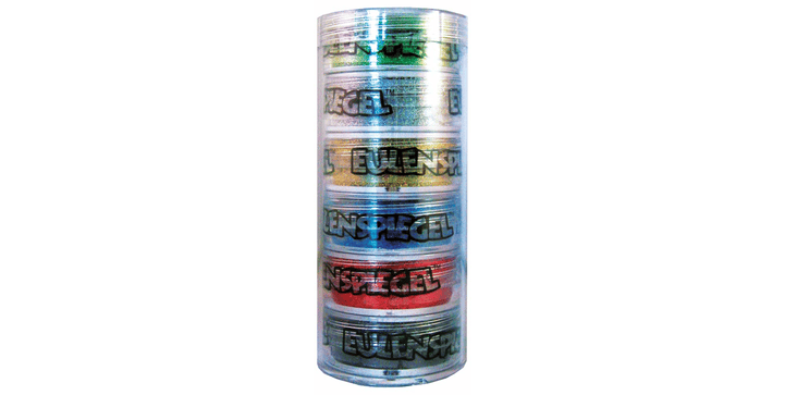 Eulenspiegel PolyesterGlitter Tattoo-Edition - 6 x 6g