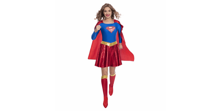 Amscan Kostüm Supergirl Classic Größe M