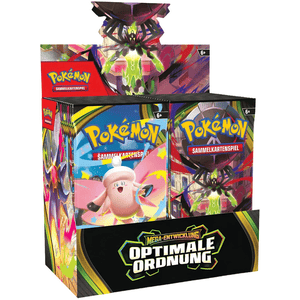 Pokémon MEGA-Entwicklung - Optimale Ordnung - 36 Booster - Display