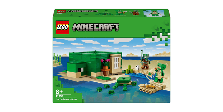LEGO® Minecraft™ 21254 Das Schildkrötenstrandhaus