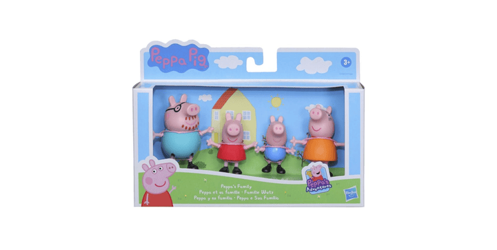 Peppa Pig Peppa’s Club Familie Wutz Figuren