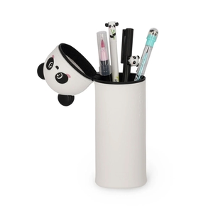 Legami Kawaii - 2-in-1-Federmäppchen aus Silikon - PANDA