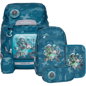 Beckmann Classic Schulrucksack Set Jungle game