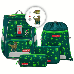 Step by Step SPACE Schulranzen-Set "Dino Targo" 5-teilig