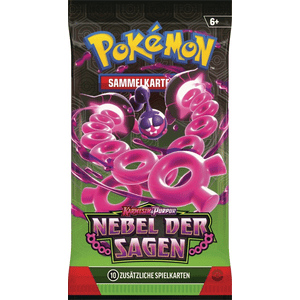 Pokémon Karmesin & Purpur Nebel der Sagen Boosterpack - Blindpack