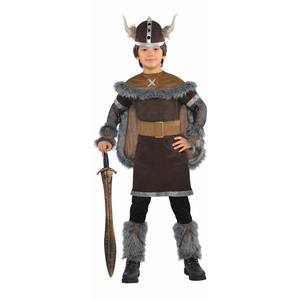 Amscan Kostüm Viking Warrior 6-8 Jahre