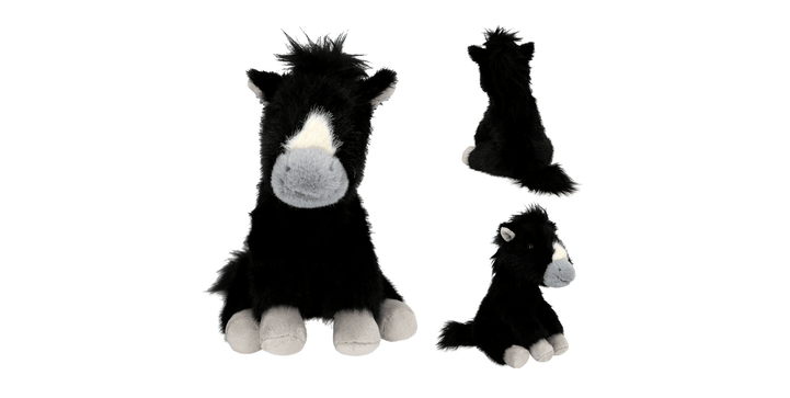 Miss Melody Plüsch Pferd schwarz 20 cm