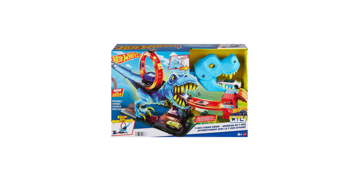 Hot Wheels City T-Rex Attacke Spielset