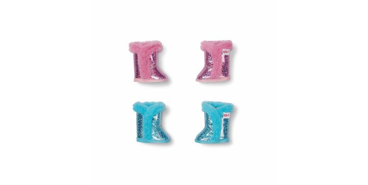 BABY born Glitzer Stiefel - Pink oder Blau - 1 Paar - 43 cm