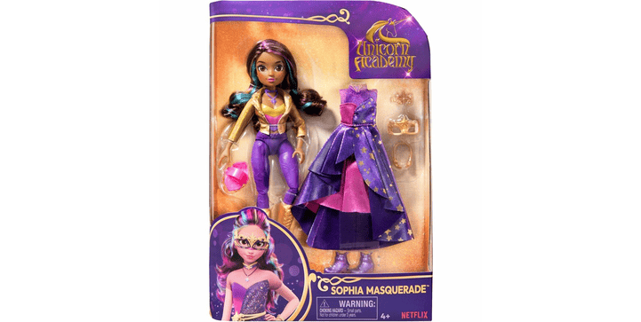 Unicorn Academy - Deluxe Fashion Doll Sophia Maskenball