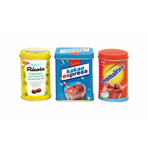 Tanner Metalldosen Set - Ricola / Ovomaltine / Suchard