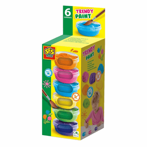 SES Plakatfarbe Trendy 6 x 45ml