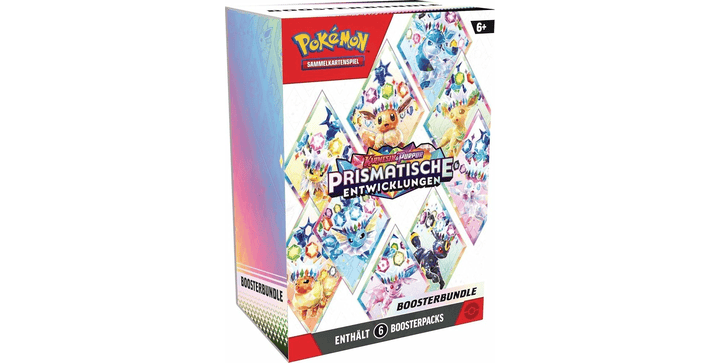 Pokémon Boosterbundle Karmesin & Purpur - Prismatische Entwicklungen“