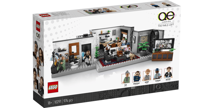 LEGO® Icons 10291 Queer Eye – Das Loft der Fab 5