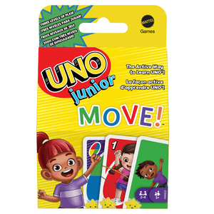 Mattel Games UNO Junior Move interaktives Kartenspiel, Kinderspiel