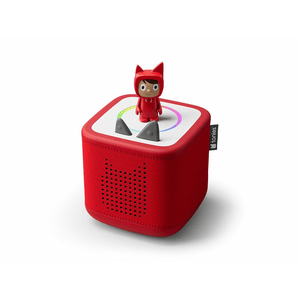 tonies® - Toniebox 2 Rot - Starter Set Kreativ-Tonie Rot