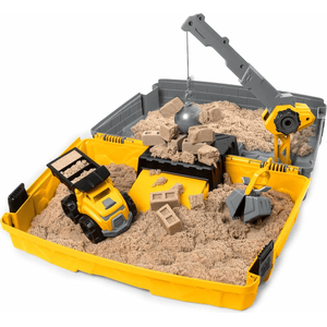 Kinetic Sand klappbare Baustellen Sandbox (907g)