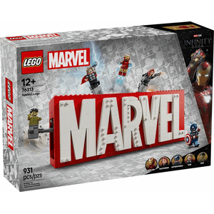 LEGO® Marvel Super Heroes™ 76313 MARVEL Logo & Minifiguren