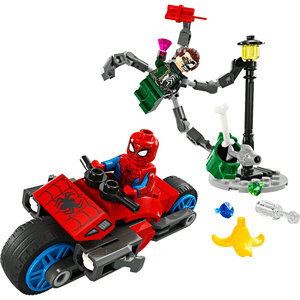 LEGO® Marvel™ Super Heroes 76275 Motorrad-Verfolgungsjagd: Spider-Man vs. Doc Ock