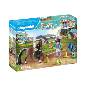 71355 Zoe & Blaze mit Turnierparcours - Playmobil