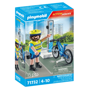 71732 Polizei Fahrradstreife - Playmobil