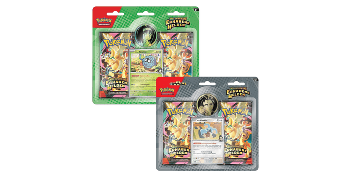 Pokémon Mega Entwicklung: Erhabene Helden 2-Pack Blister (Erikas Tangela oder Aokis Koalelu)