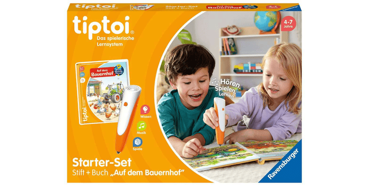 tiptoi® Starter-Set 00114: Stift und Bauernhof-Buch