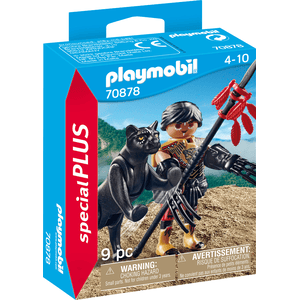 70878 Krieger mit Panther - Playmobil