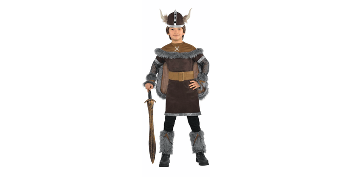 Amscan Kostüm Viking Warrior Alter 4-6 Jahre