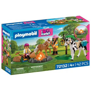 72132 Reitausflug mit Lagerfeuer - Playmobil